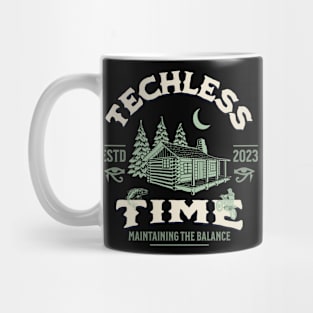Techless Time T Shirt Mug
